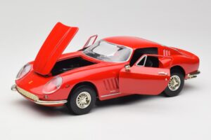 Ferrari 275 GTB/4 Rosso Corsa ERTL 1:18 7483 Métal Moulé — image 2 sur 8
