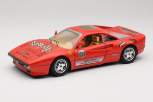 Ferrari 288 GTO #1 Rouge 1984 Bburago 1:18 3027-P3 Métal Moulé