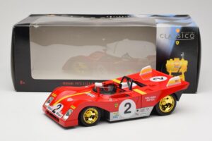 Ferrari 312 PB #2 Scuderia Ferrari World Sportscar Championship 1972 Shell 1:18 Shell001 Métal Moulé — image 8 sur 8