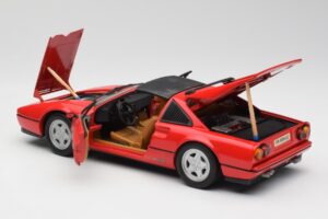 Ferrari 328 GTS Rouge Anson 1:18 TY11078 Métal Moulé — image 5 sur 8