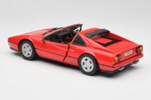 Ferrari 328 GTS Rouge Anson 1:18 TY11078 Métal Moulé — image 7 sur 8