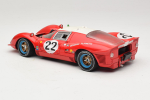 Ferrari 330 P4 #22 Scuderia Filipinetti Poor Condition 1967 Revell 1:18 48825-P1 Métal Moulé — image 7 sur 8