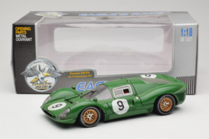 Ferrari 330 P4 #9 Vert Spa-Francorchamps 1967 Eagles Race 1:18 41007 Métal Moulé — image 8 sur 8