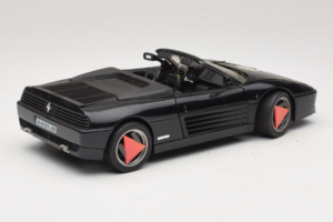 Ferrari 348 Spider Noir Mira 1:18 6181 Métal Moulé — image 3 sur 8