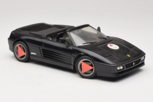 Ferrari 348 Spider Noir Mira 1:18 6181 Métal Moulé — image 6 sur 8