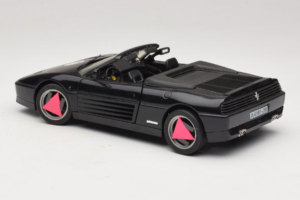 Ferrari 348 Spider Noir Mira 1:18 6181 Métal Moulé — image 7 sur 8