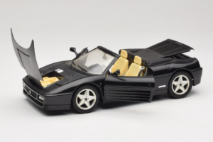 Ferrari 348 Spider Noir Avec Jantes Argent Mira 1:18 6918 Métal Moulé — image 2 sur 8