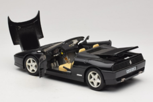 Ferrari 348 Spider Noir Avec Jantes Argent Mira 1:18 6918 Métal Moulé — image 5 sur 8