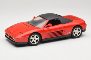 Ferrari 348 Spider Rouge Mira 1:18 6180 Métal Moulé