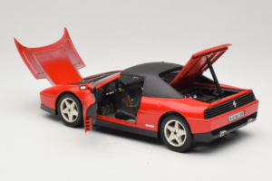 Ferrari 348 Spider Rouge Mira 1:18 6180 Métal Moulé — image 5 sur 8