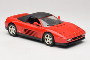 Ferrari 348 Spider Rouge Mira 1:18 6180 Métal Moulé — image 6 sur 8