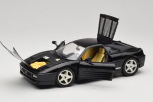 Ferrari 348 TB Noir Mira 1:18 6101-R1 Métal Moulé — image 3 sur 8