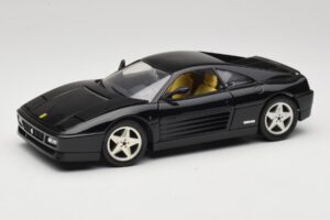 Ferrari 348 TB Noir Mira 1:18 6101-R1 Métal Moulé