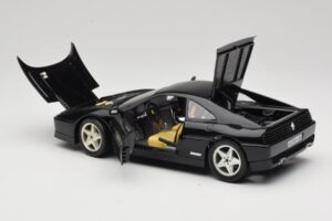 Ferrari 348 TB Noir Mira 1:18 6101-R1 Métal Moulé — image 5 sur 8