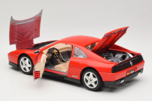 Ferrari 348 tb Rouge Bburago 1:18 3039 Métal Moulé — image 5 sur 8