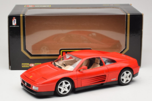 Ferrari 348 tb Rouge Bburago 1:18 3039 Métal Moulé — image 8 sur 8