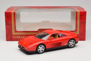 Ferrari 348 TB Rouge Mira 1:18 6101 Métal Moulé — image 8 sur 8
