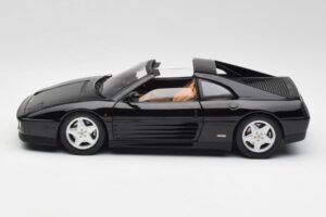 Ferrari 348 TS Noir Hot Wheels 1:18 X5481 Métal Moulé — image 4 sur 8