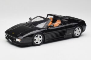 Ferrari 348 TS Noir Hot Wheels 1:18 X5481 Métal Moulé