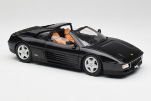 Ferrari 348 TS Noir Hot Wheels 1:18 X5481 Métal Moulé — image 6 sur 8