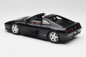 Ferrari 348 TS Noir Hot Wheels 1:18 X5481 Métal Moulé — image 7 sur 8