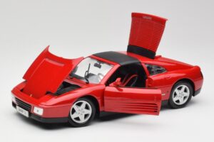 Ferrari 348 TS Rouge Maisto 1:18 52119 Métal Moulé — image 2 sur 8
