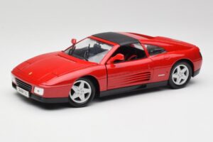 Ferrari 348 TS Rouge Maisto 1:18 52119 Métal Moulé