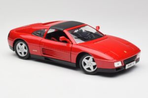 Ferrari 348 TS Rouge Maisto 1:18 52119 Métal Moulé — image 6 sur 8