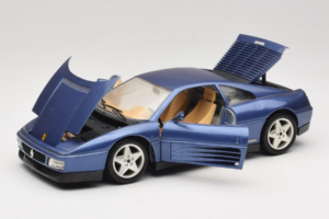 Ferrari 348tb Bleu Foncé Métallisé Bburago 1:18 3039-B1 Métal Moulé — image 2 sur 8