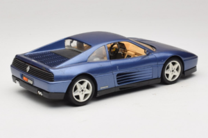 Ferrari 348tb Bleu Foncé Métallisé Bburago 1:18 3039-B1 Métal Moulé — image 3 sur 8