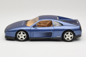 Ferrari 348tb Bleu Foncé Métallisé Bburago 1:18 3039-B1 Métal Moulé — image 4 sur 8