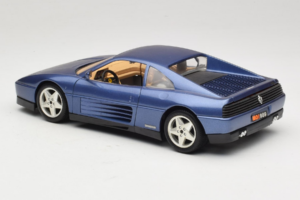 Ferrari 348tb Bleu Foncé Métallisé Bburago 1:18 3039-B1 Métal Moulé — image 7 sur 8