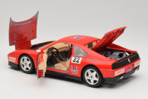 Ferrari 348 TB #32 Pirelli Rouge 1989 Bburago 1:18 3039-P1 Métal Moulé — image 5 sur 8