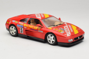Ferrari 348 TB #5 Monroe Rouge 1989 Bburago 1:18 3039-M1 Métal Moulé — image 6 sur 8