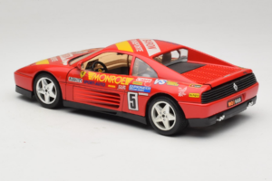 Ferrari 348 TB #5 Monroe Rouge 1989 Bburago 1:18 3039-M1 Métal Moulé — image 7 sur 8