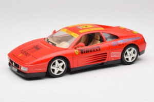 Ferrari 348tb Pirelli Rouge Bburago 1:18 3039-P2 Métal Moulé