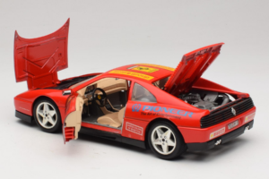 Ferrari 348tb Pirelli Rouge Bburago 1:18 3039-P2 Métal Moulé — image 5 sur 8