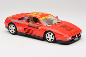Ferrari 348tb Pirelli Rouge Bburago 1:18 3039-P2 Métal Moulé — image 6 sur 8