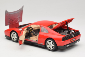 Ferrari 348tb Rouge Bburago 1:18 3039-R1 Métal Moulé — image 5 sur 8