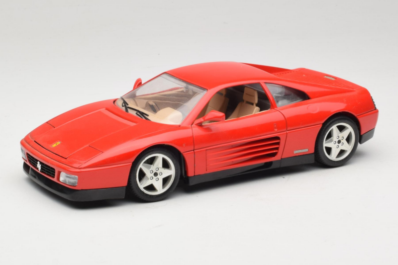 Ferrari 348tb Rouge Bburago 1:18 3039-R1 Métal Moulé