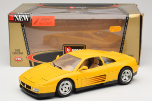 Ferrari 348 TB Jaune Replacement Box Bburago 1:18 3039-R2 Métal Moulé — image 8 sur 8
