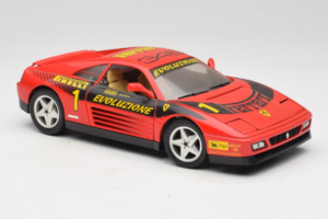 Ferrari 348 ts Evoluzione #1 Rouge Mira 1:18 6112 Métal Moulé — image 6 sur 8