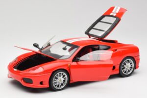 Ferrari 360 Challenge Stradale Rouge Hot Wheels 1:18 C0407 Métal Moulé — image 2 sur 8