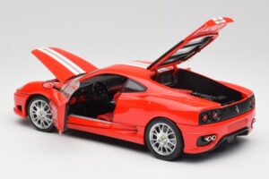 Ferrari 360 Challenge Stradale Rouge Hot Wheels 1:18 C0407 Métal Moulé — image 5 sur 8