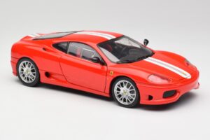 Ferrari 360 Challenge Stradale Rouge Hot Wheels 1:18 C0407 Métal Moulé — image 6 sur 8