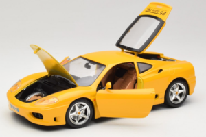 Ferrari 360 Modena 25 Jahre FMC Jaune Bburago 1:18 3358-Y1 Métal Moulé — image 2 sur 8