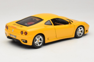Ferrari 360 Modena 25 Jahre FMC Jaune Bburago 1:18 3358-Y1 Métal Moulé — image 3 sur 8