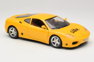 Ferrari 360 Modena 25 Jahre FMC Jaune Bburago 1:18 3358-Y1 Métal Moulé — image 6 sur 8