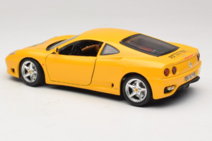 Ferrari 360 Modena 25 Jahre FMC Jaune Bburago 1:18 3358-Y1 Métal Moulé — image 7 sur 8