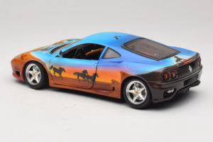 Ferrari 360 Modena Bracio Gotz Running Horses Livery Bburago 1:18 3358-B1 Métal Moulé — image 7 sur 8